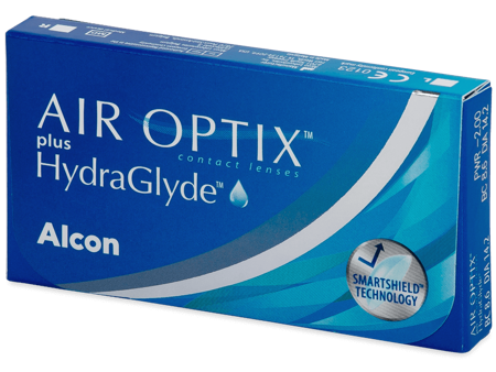 Air Optix plus HydraGlyde Monatslinsen, 6 Stück